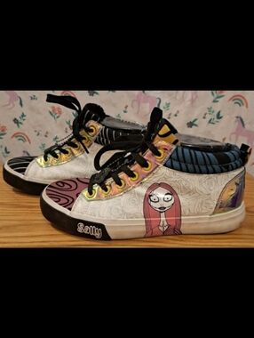 Vintage Y2K Disney Nightmare Before Christmas Vegan Casual Sneaker Shoe SZ 6